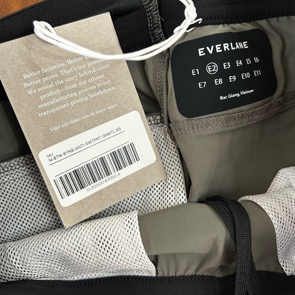 NEW Everlane Unisex The Everyone Stretch Sweatpants Gray Athleisure XXS XS SM - Picture 11 of 13